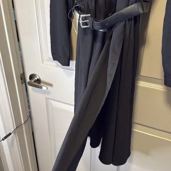 New with tag, Michael Kors, black belted dress - Picture 5 of 6